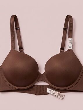 NWT Victoria's Secret Smooth Brown T-Shirt Bra 36D